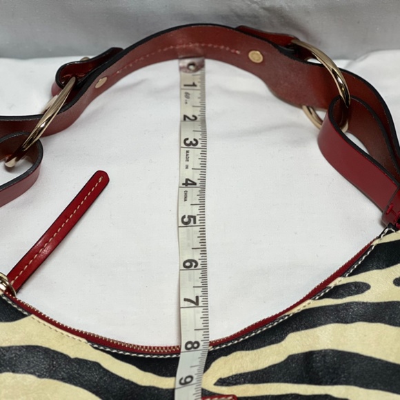 Dooney & Burke Zebra Hobo Bag - Picture 8 of 8